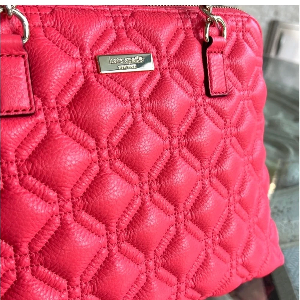 KATE SPADE KATE SPADE small rachelle astor court satchel crossbody leather